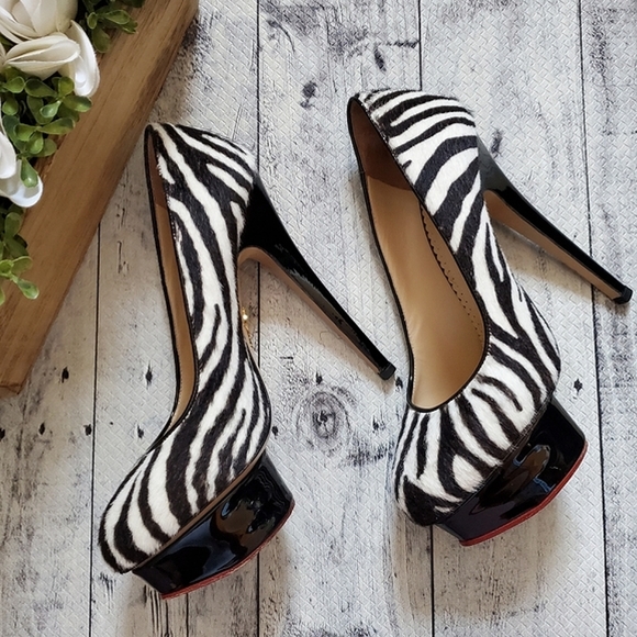 Charlotte Olympia Pony Hair Pumps - Picture 5 of 7